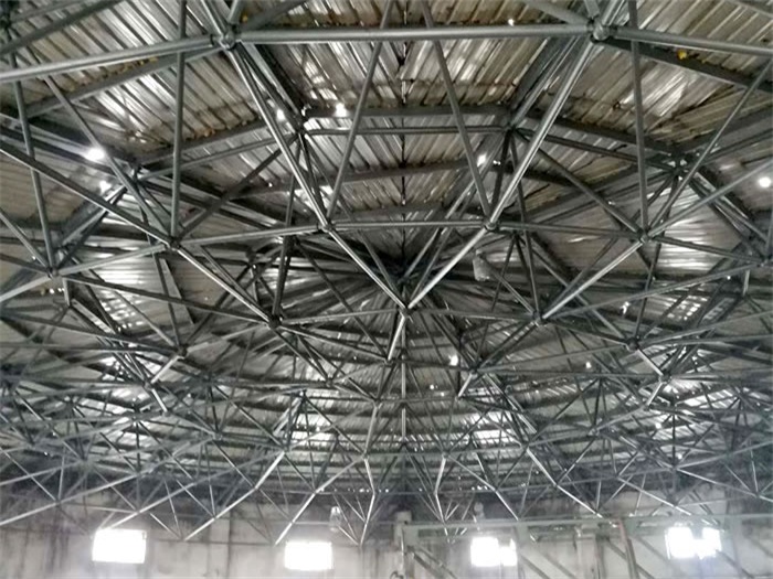 石首洗煤厂蓄水池网架